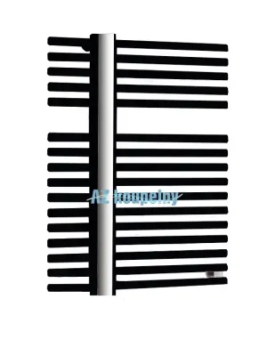 Koupelnový radiátor P.M.H. KRONOS KR1BL - Strukturální barva, 600 x 800 mm, černá Nejprodávanější
