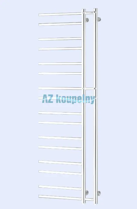 Koupelnový radiátor P.M.H. THEIA T2WE Levá - Strukturální barva, 500 x 1540 mm, bílá Goedkoop