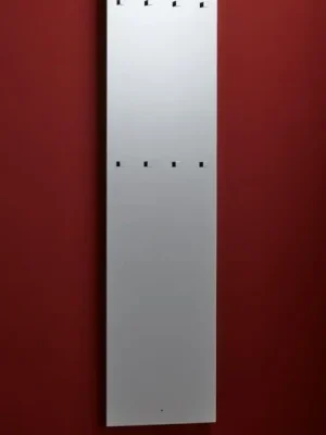 Elektrický designový sušák na ručníky P.M.H. Nestor NE3C, leštěná nerez, 400 x 1500 mm Speciale Akce