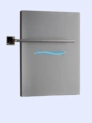 Koupelnový žebřík P.M.H. PEGASUS PG3MES - Strukturální metalická stříbrná, 758 x 800 mm Pouze Dnes