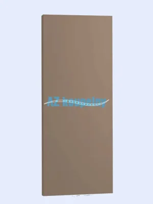 Rychlé Dodání Designový topný žebřík do koupelny PMH PEGASUS PG5GB - Šedobéžová, 608 x 1220 mm