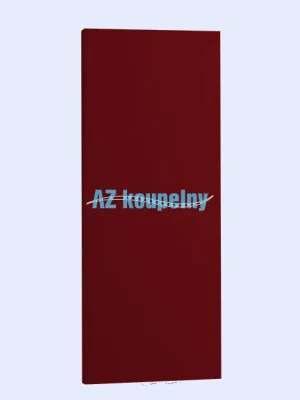 Radiátor do koupelny PMH PEGASUS PG5RE - Strukturální bordó, 608 x 1220 mm Cenový Hit