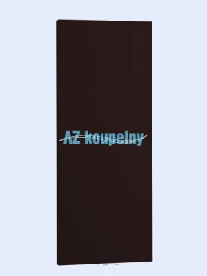 Koupelnový topný žebřík PMH PEGASUS PG5BR - Strukturální hnědá, 608 x 1220 mm Premium