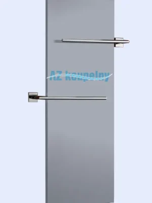Rádiátor do koupelny PMH PEGASUS PG7MES - Strukturální metalická stříbrná, 488 x 1700 mm Levný