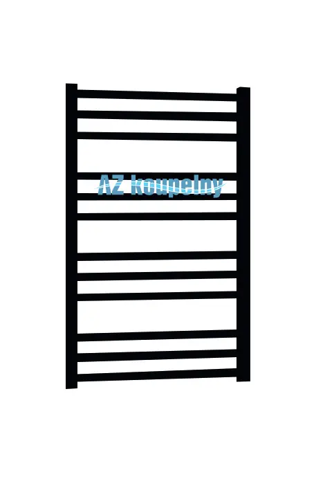 Koupelnový žebřík P.M.H. AVENTO AV2BL - Strukturální černá, 600 x 790 mm Express Levering