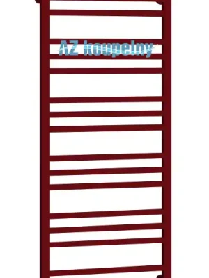 Topný žebřík do koupelny P.M.H. AVENTO AV3RE - Strukturální bordó, 500 x 1210 mm Časově Omezené