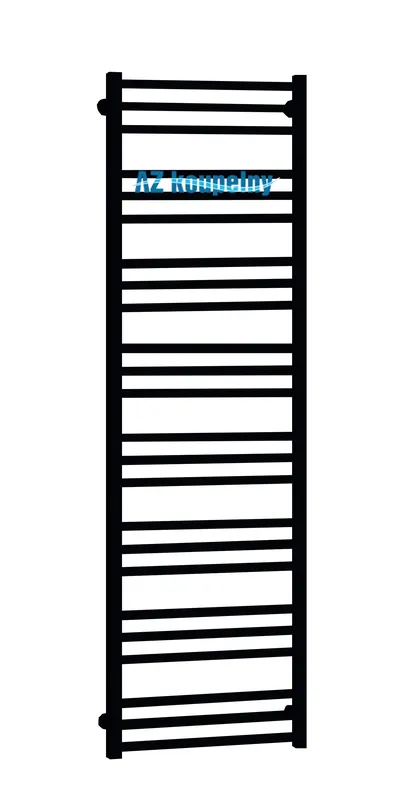 Koupelnový žebřík P.M.H. AVENTO AV6BL - Strukturální černá, 600 x 1630 mm Seizoensaanbieding