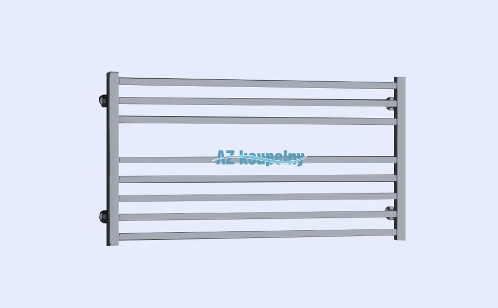 Snelle Levering Koupelnový radiátor P.M.H. AVENTO AVLMES - Strukturální metalická stříbrná, 905 x 480 mm