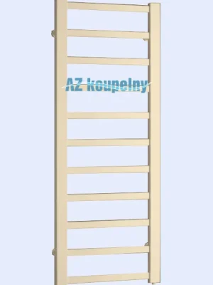 Speciale Akce Hranaté žebříkové topení PMH GALEON G4BE - Strukturální béžová, 600 x 1280 mm