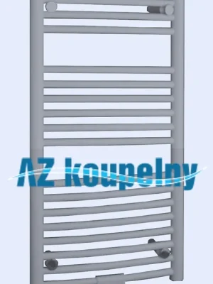 Koupelnový radiátor P.M.H. DANBY D1MES - Strukturální metalická stříbrná, 450 x 940 mm Odeslání Ihned