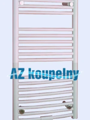Koupelnový radiátor P.M.H. DANBY D1WE - Strukturální bílá, 450 x 940 mm Nejnovější Verze