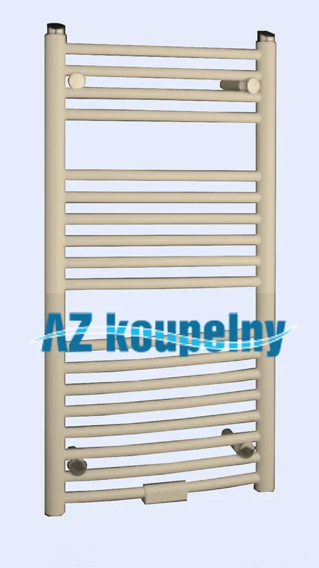 Topný žebřík do koupelny P.M.H. DANBY D2BE - Strukturální béžová, 600 x 940 mm Akční Cena