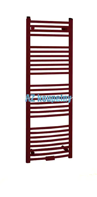Kup Teď Koupelnový žebřík PMH DANBY D4RE - Strukturální bordó, 450 x 1290 mm