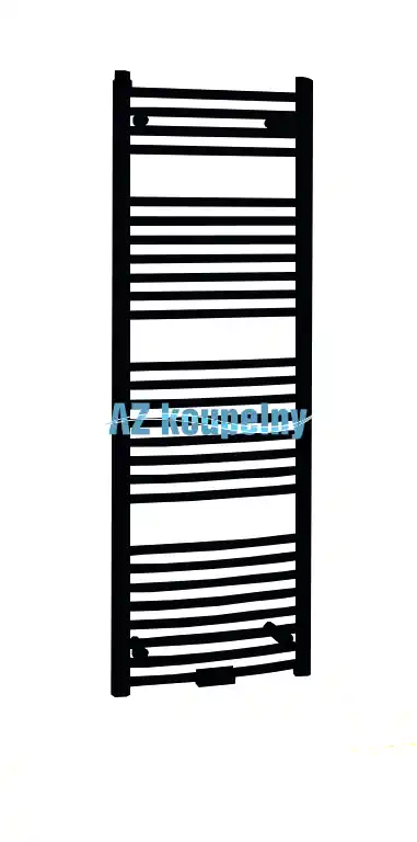 Sezónní Sleva Koupelnový žebřík PMH DANBY D5B - Černá lak, 600 x 1290 mm