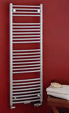 Aanbieding Koupelnový radiátor P.M.H. DANBY D6MES - Strukturální metalická stříbrná, 750 x 1290 mm