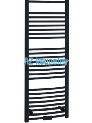 Speciale Akce Topný radiátor do koupelny PMH DANBY D6A - Metalická antracit, 750 x 1290 mm