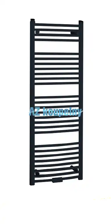 Speciale Aanbieding Topný radiátor do koupelny PMH DANBY D6A - Metalická antracit, 750 x 1290 mm