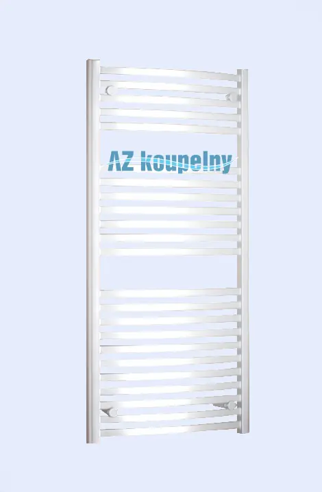 Goedkoop Topný žebřík do koupelny PMH MARABU M3W - Bílá lak, 450 x 1233 mm