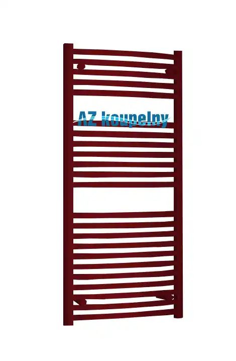 Weekendaanbieding Topný žebřík PMH MARABU M3RE - Strukturální bordó, 450 x 1233 mm