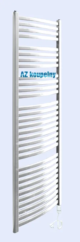 Elektrický žebřík do koupelny Neriet Paris Rondo-N, termostat GTX, 500 x 1712 mm, bílý Speciale Aanbieding