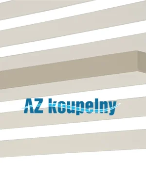 Držák ručníků k topnému radiátoru Neriet Capri 500 mm, barva RAL1014 krémová Op = Op