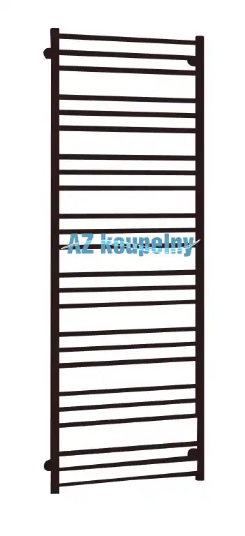 Novinka Topný žebřík do koupelny PMH SORANO SN6BR - Strukturální hnědá, 600 x 1630 mm