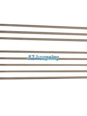 Topný žebřík do koupelny horizontální P.M.H. SORANO SNLGB - Šedobéžová, 905 x 480 mm Blesková Nabídka
