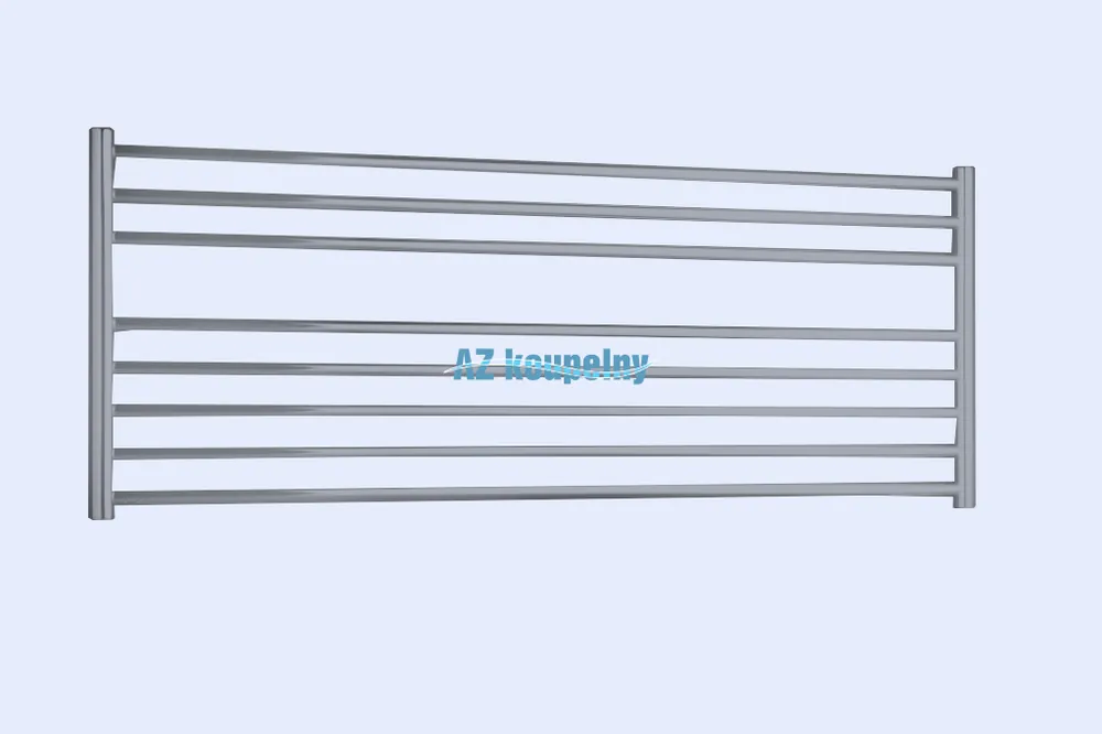 Expresní Doručení Koupelnový radiátor PMH SORANO SNXLMES - Strukturální metalická stříbrná, 1210 x 480 mm