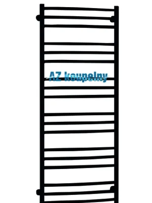 Koupelnový žebřík PMH LAVENO LN4BL - Strukturální černá, 600 x 1210 mm Blesková Nabídka