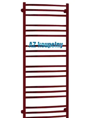 Koupelnový žebřík PMH LAVENO LN4RE - Strukturální bordó, 600 x 1210 mm Super Cena