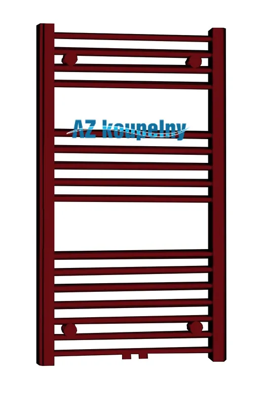 Nejprodávanější Koupelnový radiátor PMH SAVOY S1RE-M, Strukturální bordó, 480 x 790 mm