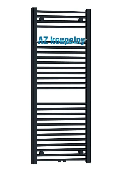 Premium Koupelnový žebřík PMH SAVOY S4A-M, Metalická antracit, 480 x 1210 mm