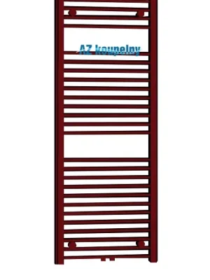 Koupelnový radiátor PMH SAVOY S4RE-M, Strukturální bordó, 480 x 1210 mm Časově Omezené