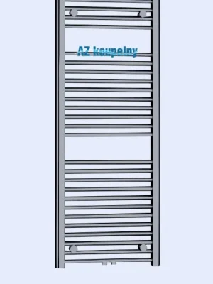 Koupelnový žebřík P.M.H. SAVOY S5MES-M, Strukturální metalická stříbrná, 600 x 1210 mm Akce