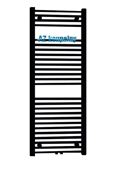 Koupelnový radiátor P.M.H. SAVOY S6B-M, Černá lak, 750 x 1210 mm Odeslání Ihned