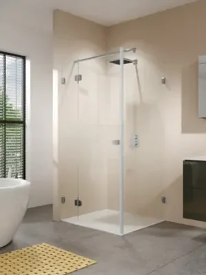 Exclusieve Akce Skleněný sprchový kout obdélníkový Riho SCANDIC SOFT Q203, GQ0902101, 120 x 80 cm, levý
