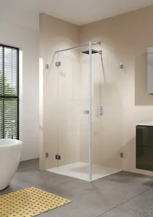 Alleen Vandaag Sprchový kout čtvercový Riho SCANDIC SOFT Q203, GQ0004201, 80 x 80 cm,čiré sklo 8 mm, levý