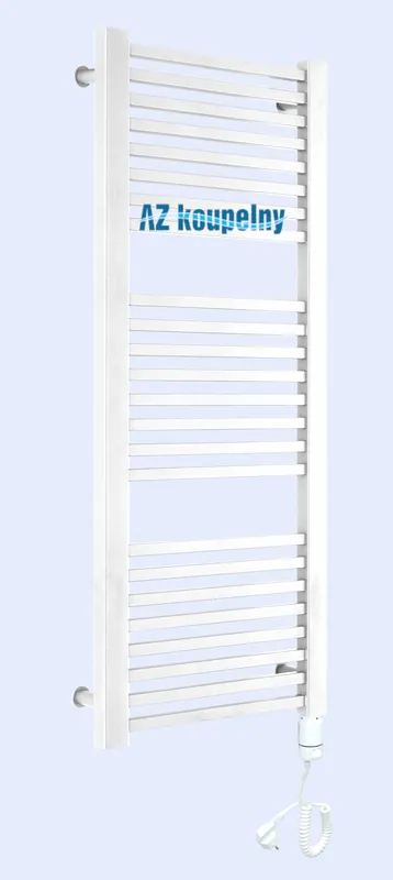 Beste Prijs Elektrický hranatý topný radiátor Neriet Quadro Duo 600 x 1140 mm, termostat GTX, bílý