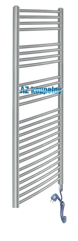 Hete Deal Elektrický radiátor do koupelny Neriet Lyra s termostatem GTX, 600 x 1680 mm, chrom