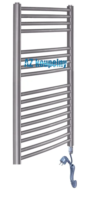 Elektrický žebřík do koupelny Neriet Lyra s termostatem GTX, 600 x 1140 mm, nerez brus Beperkt Aanbod