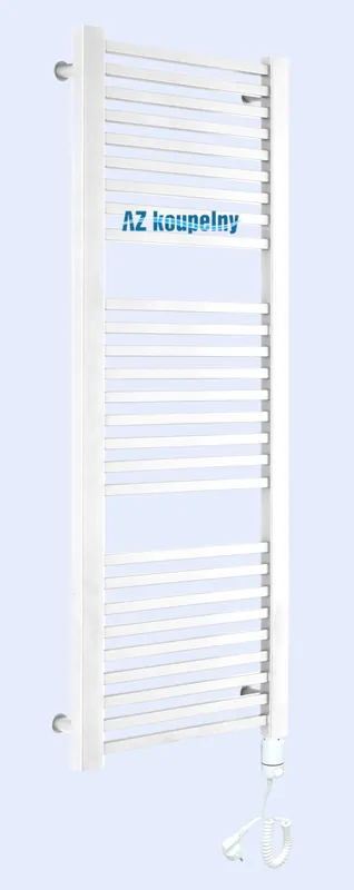 Elektrický hranatý topný radiátor Neriet Quadro Duo 500 x 1700 mm, termostat GTX,9016 bílý Direct Verzonden