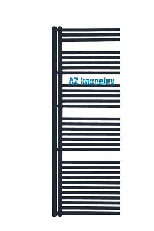 Koupelnový designový radiátor Neriet Phoenix Line, 500 x 1670 mm, pravý, RAL7016 antracit Aanbieding