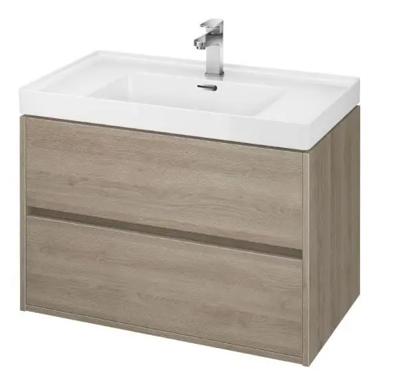 Op = Op Skříňka pod umyvadlo Cersanit CREA 80 cm, dub, S924-009