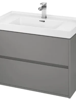Kupte Ještě Dnes Skříňka pod umyvadlo Cersanit CREA 80 cm, matná šedá, S924-017