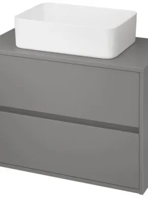 Kup Teď Univerzalní skříň pod umyvadlo na desku Cersanit CREA 80 cm, matná šedá, S924-018