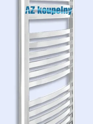 Značkový Elektrický koupelnový topný žebřík Neriet Drako, 542 x 1072 mm, termostat GTX,RAL9016 bílý