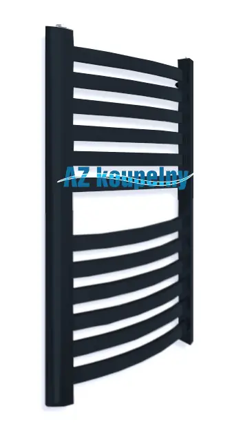 Weekendaanbieding Koupelnový topný radiátor Neriet Drako, NE-08-542.0708-52-K9005, 542 x 708 mm, černá lesk