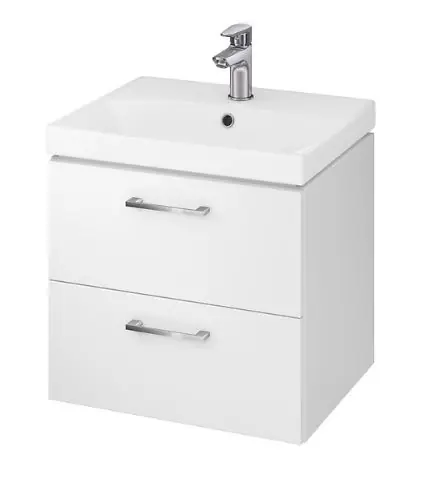 SET skříňky pod umyvadlo Cersanit LARA s umyvadlem CITY 60 cm, S801-142-DSM, bílá Gecertificeerd