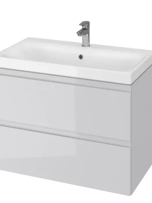 Actieprijs Umyvadlová skříňka bez umyvadla Cersanit MODUO (S929-007), 80 cm, šedá