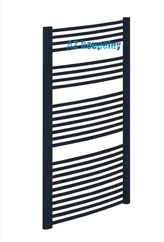 Aanbieding Koupelnový žebřík Neriet Primo Rondo-N, NR-03-750.1424-44-K9005, 750 x 1424 mm, černá mat